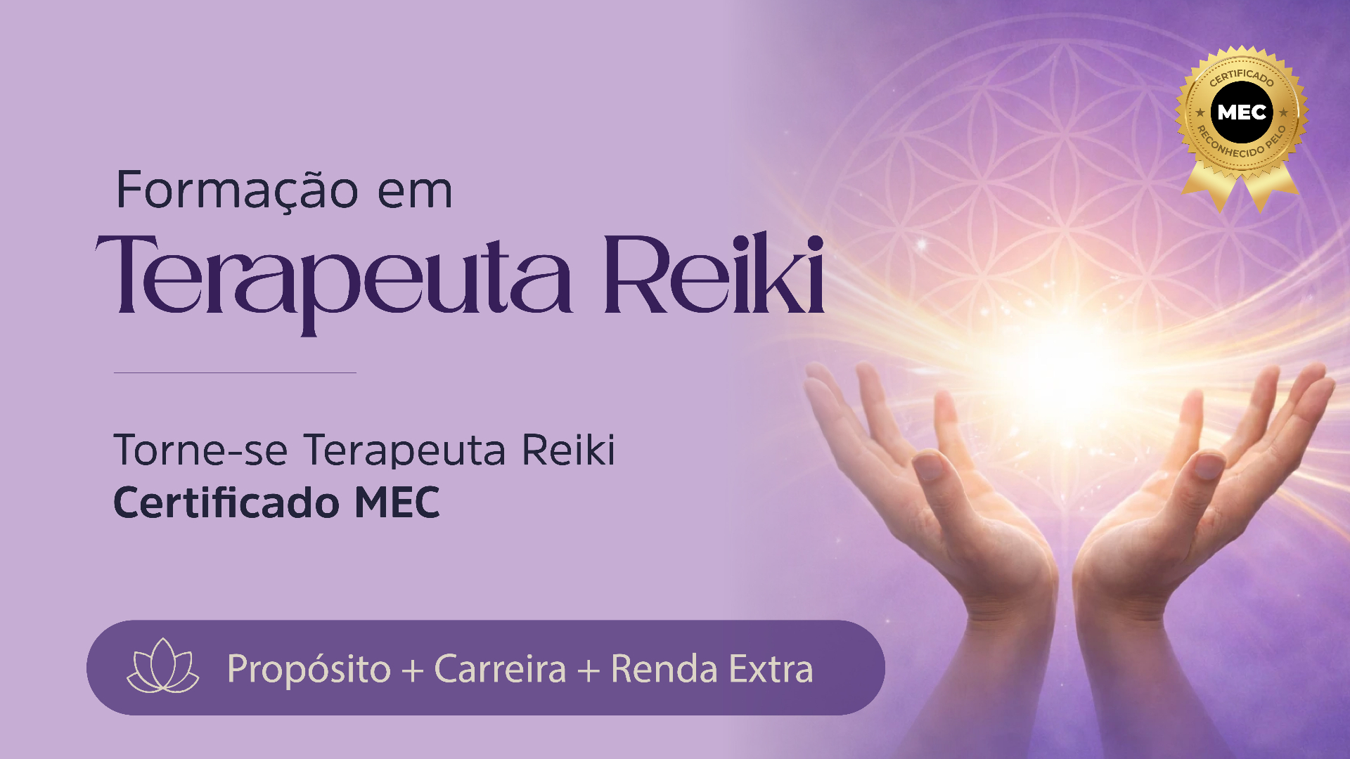Torne-se Terapeuta Reiki
